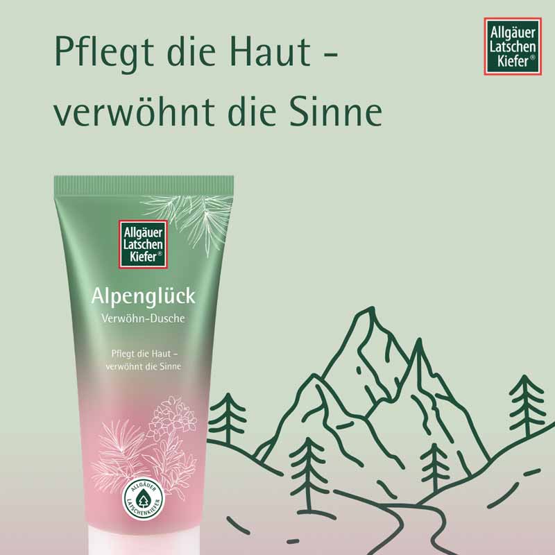 Allgäuer Latschen Kiefer Alpenglück Verwöhn-Dusche 200 ml Duschgel