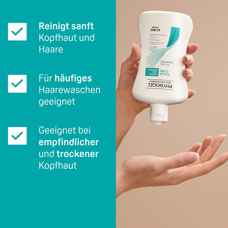 PHYSIOGEL SCALP CARE MILDES SHAMPOO 250 ml Shampoo