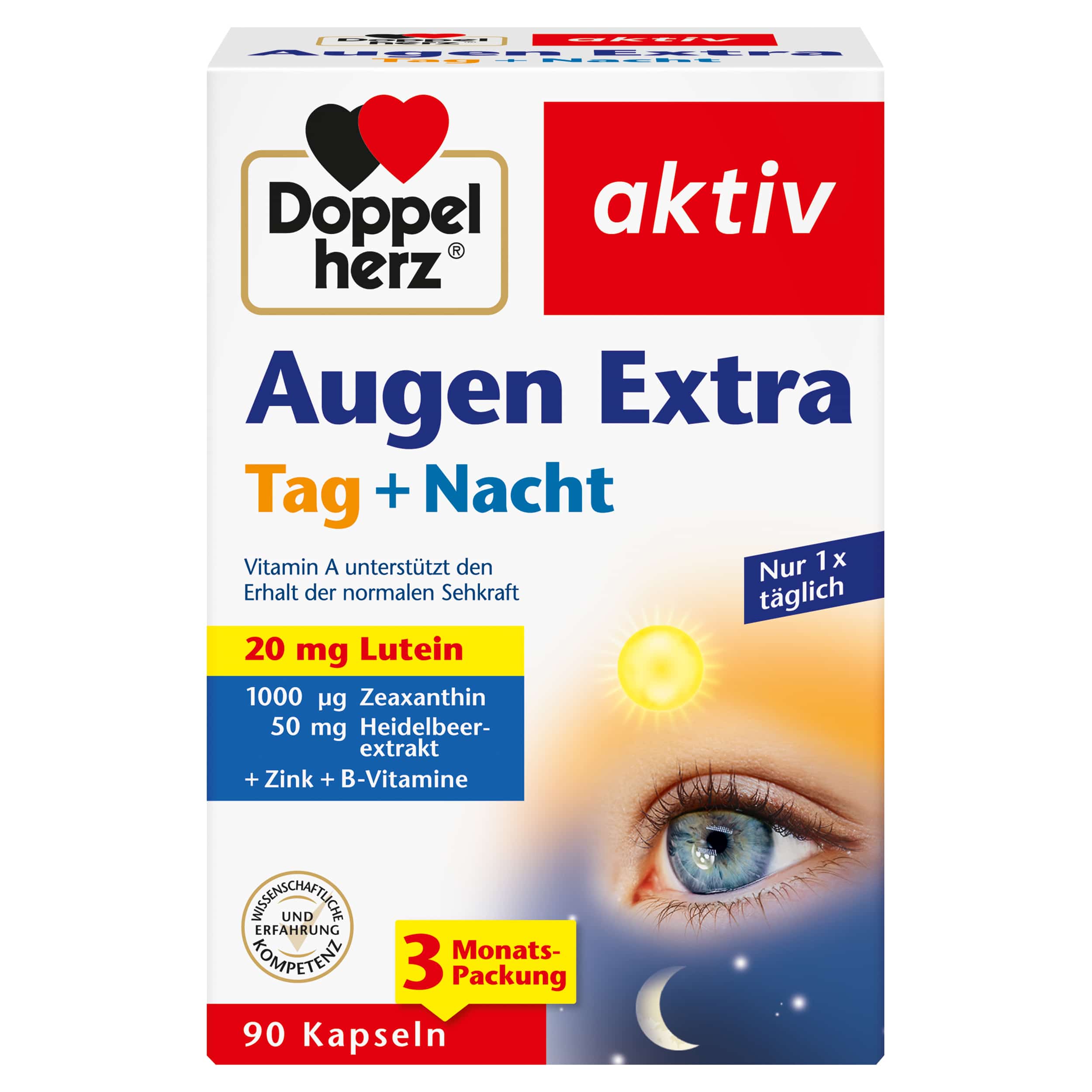 Doppelherz aktiv Augen Extra Tag und Nacht 90 St Kapseln