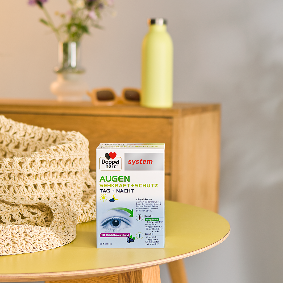 Doppelherz system AUGEN SEHKRAFT+SCHUTZ TAG + NACHT 120 St Kapseln