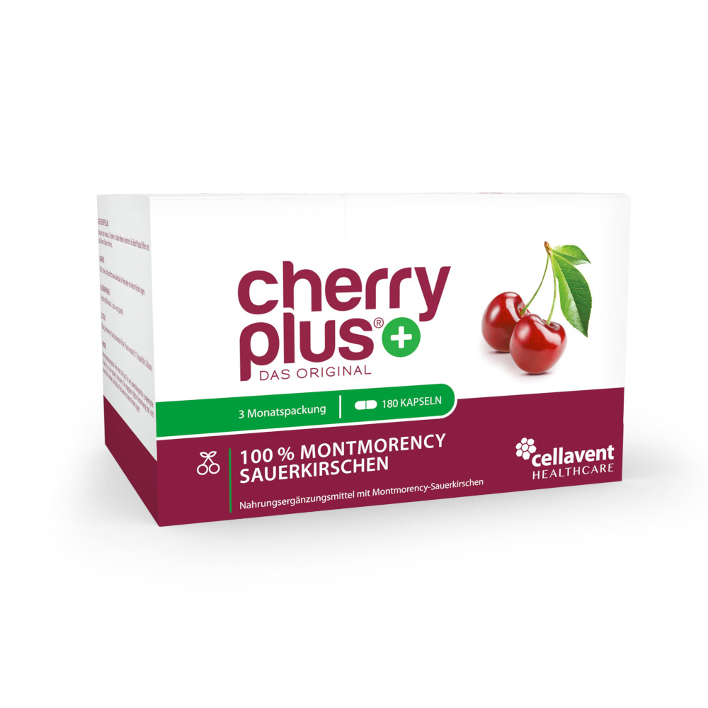 cherry plus DAS ORIGINAL MONTMORENCY SAUERKRISCH-Kapseln 180 St Kapseln