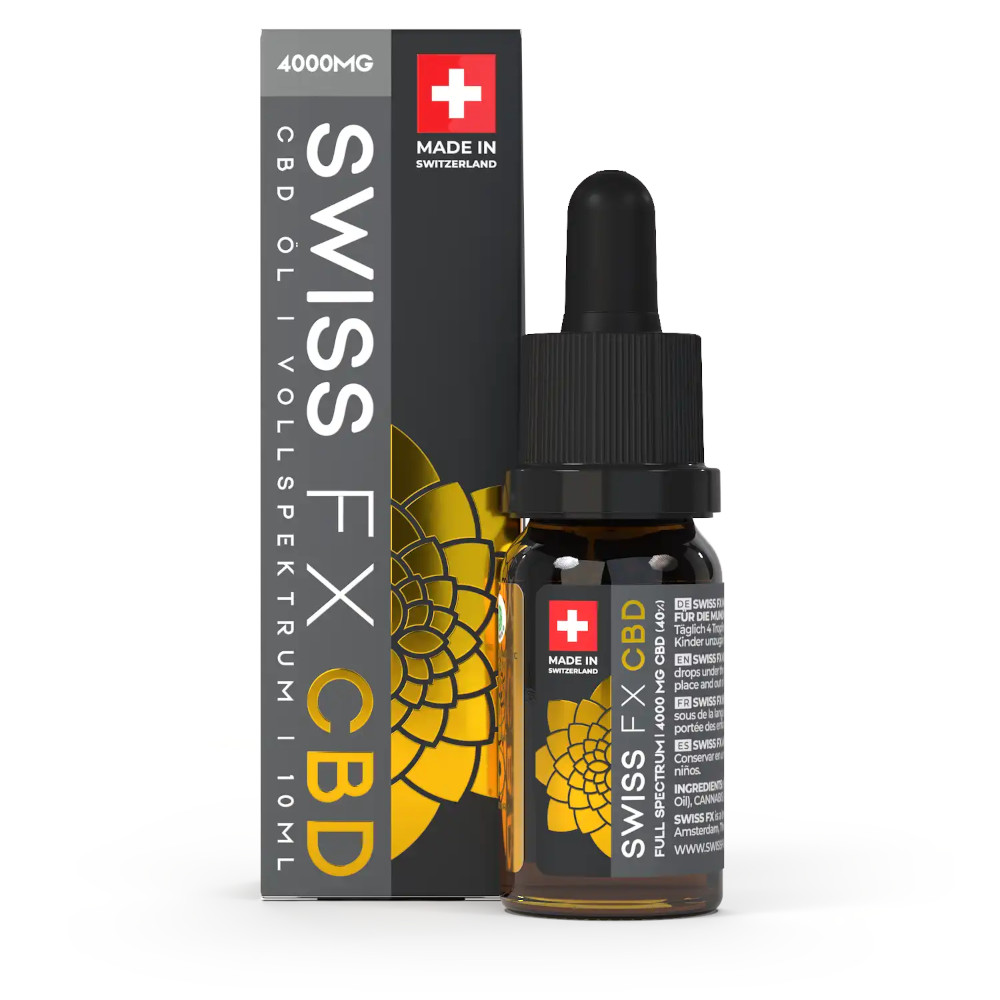Swiss FX CBD Öl 40% 4000 mg/10 ml 10 ml Tropfen