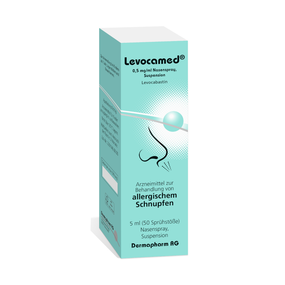 Levocamed 0,5mg/ml Nasenspray 5 ml Nasenspray