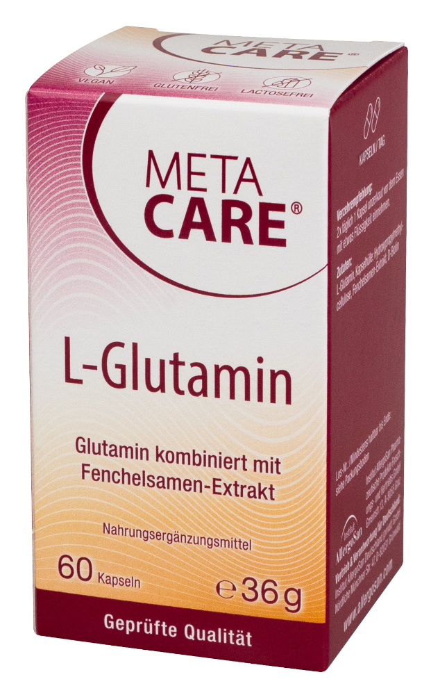 META CARE L-Glutamin 60 St Kapseln