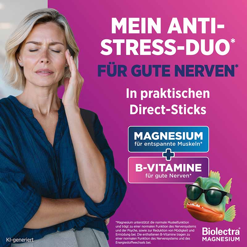 Biolectra MAGNESIUM 400 mg Nerven & Muskeln Vital Orange  60 St Pellets