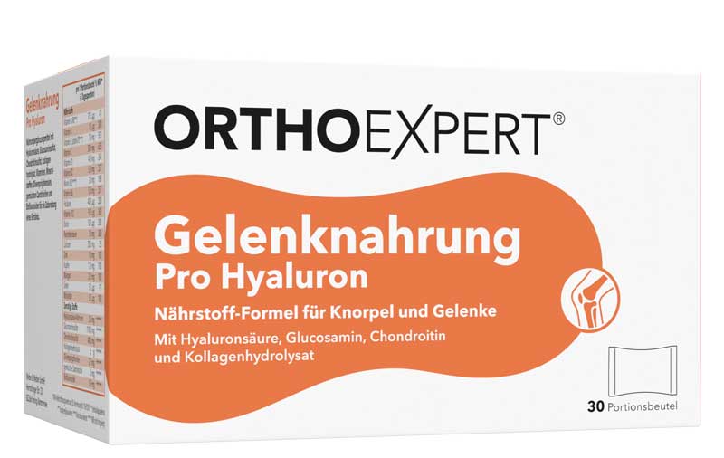 GELENKNAHRUNG Pro Hyaluron Orthoexpert Pulver 30X12.3 g Pulver
