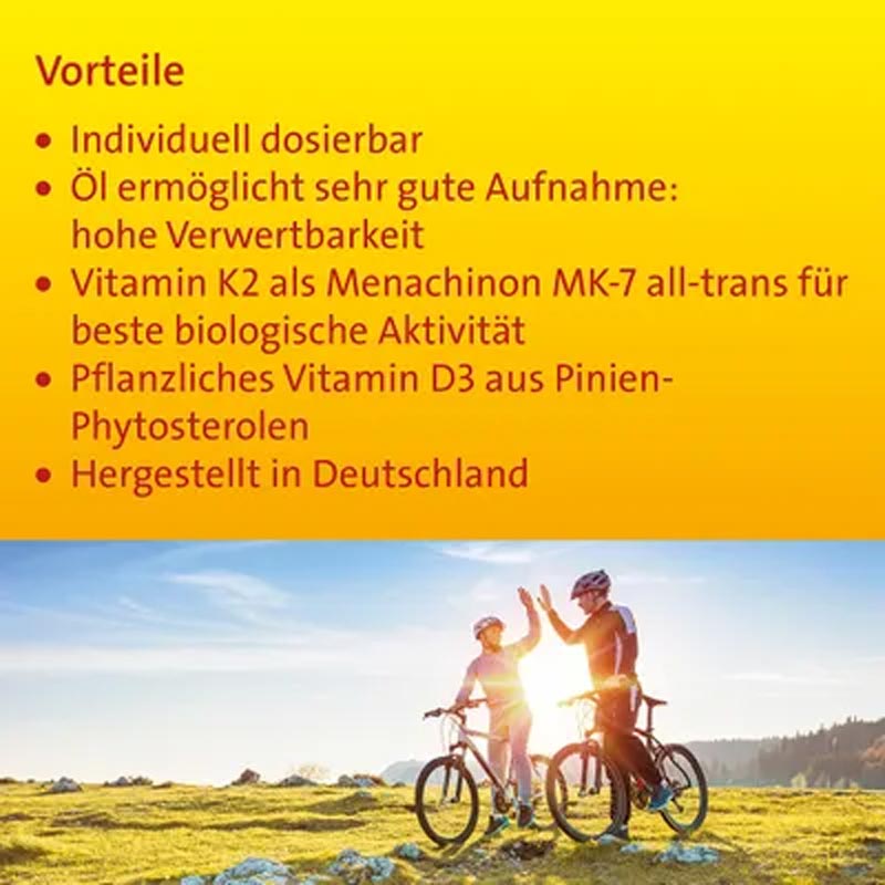 VITAMIN D3 K2 HEVERT BIOAKTIV ÖL 20 ml Öl