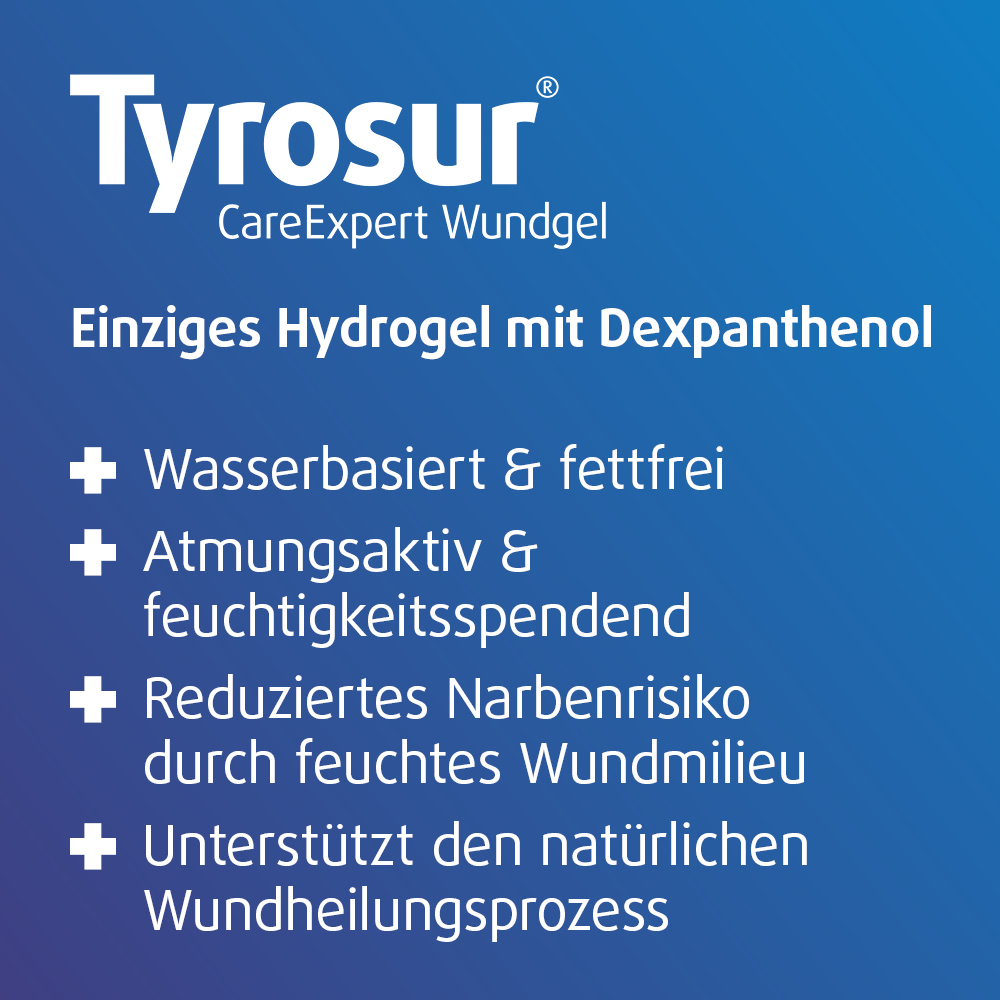 Tyrosur CareExpert Wundgel 50 g Gel