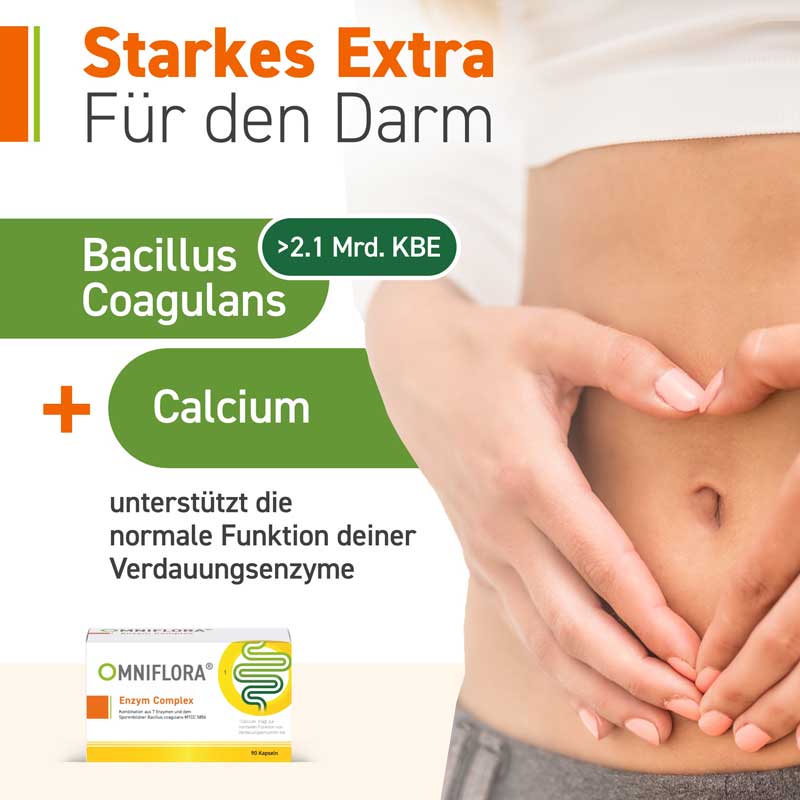 OMNIFLORA Enzym Komplex 90 St Kapseln