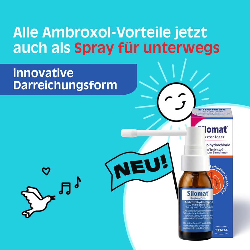 Silomat Hustenlöser Spray 13 ml Lösung zum Einnehmen