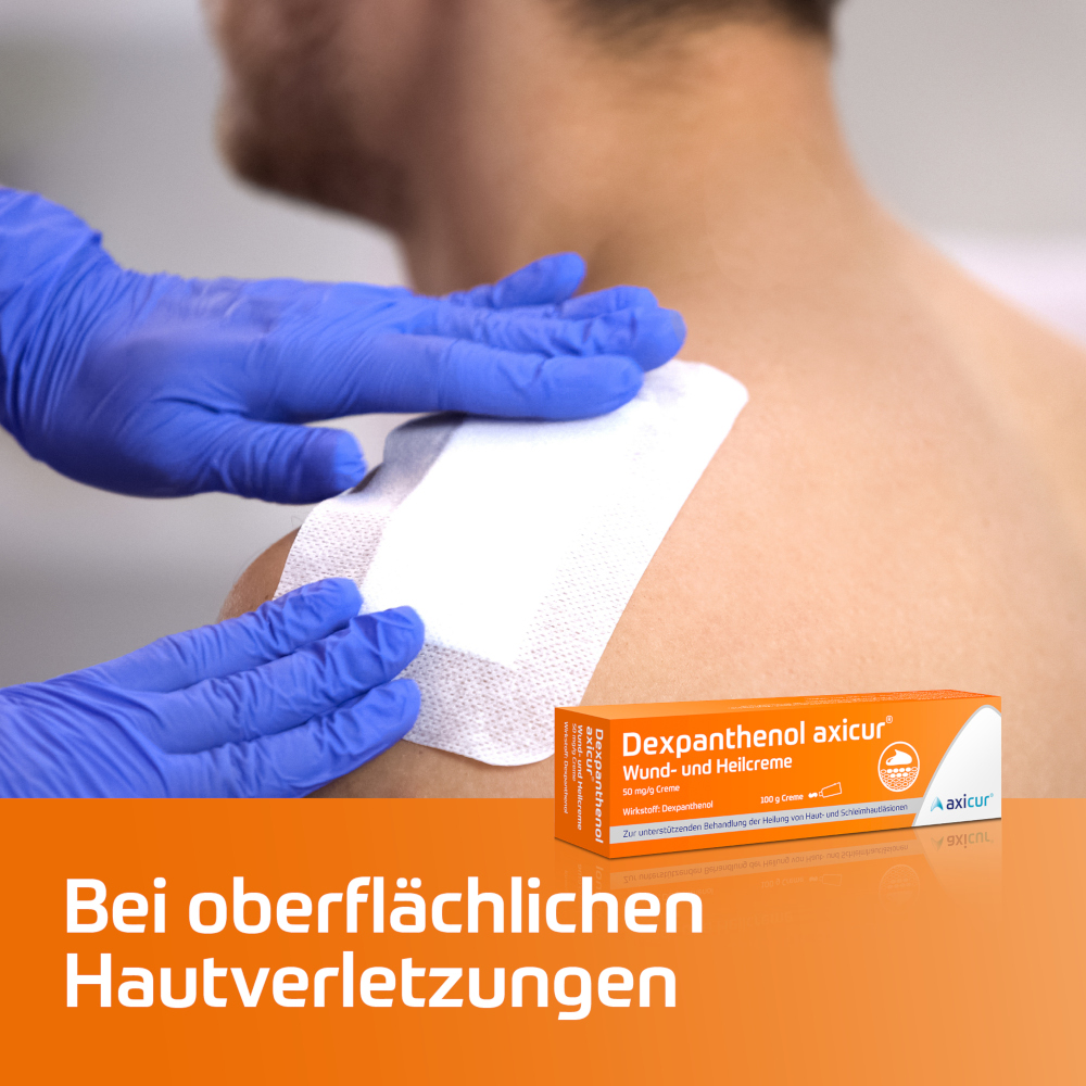 Dexpanthenol axicur 50 mg/g  50 g Creme
