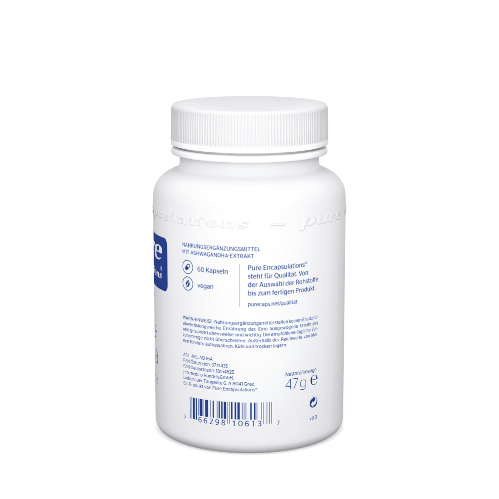 pure encapsulations Ashwagandha 60 St Kapseln