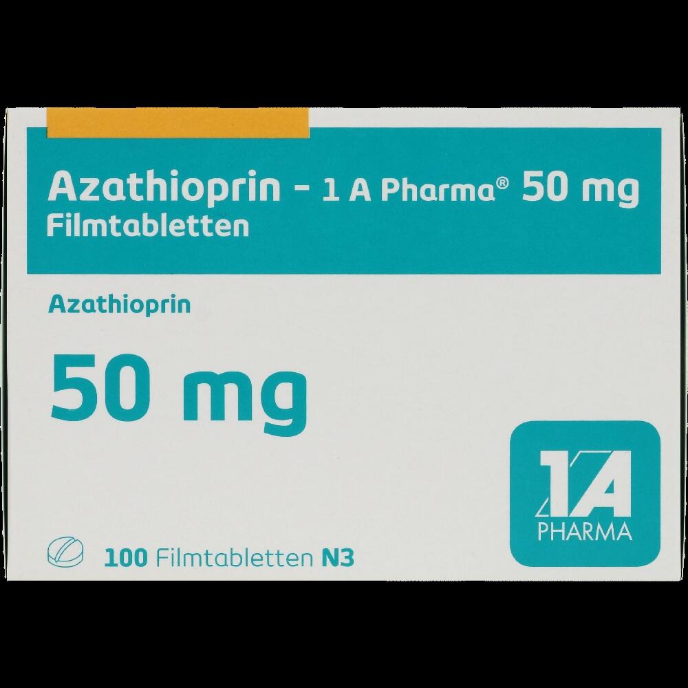 AZATHIOPRIN 1 A Pharma 50 mg Filmtabletten 100 St Filmtabletten