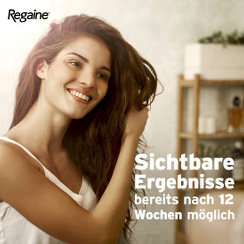 Regaine FRAUEN SCHAUM (4 Monats Packung) bei erblich bedingtem Haarausfall