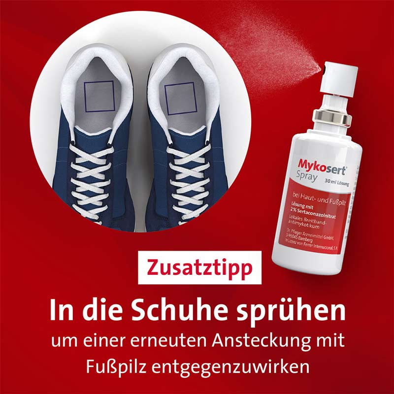 Mykosert Spray  2X30 ml Lösung