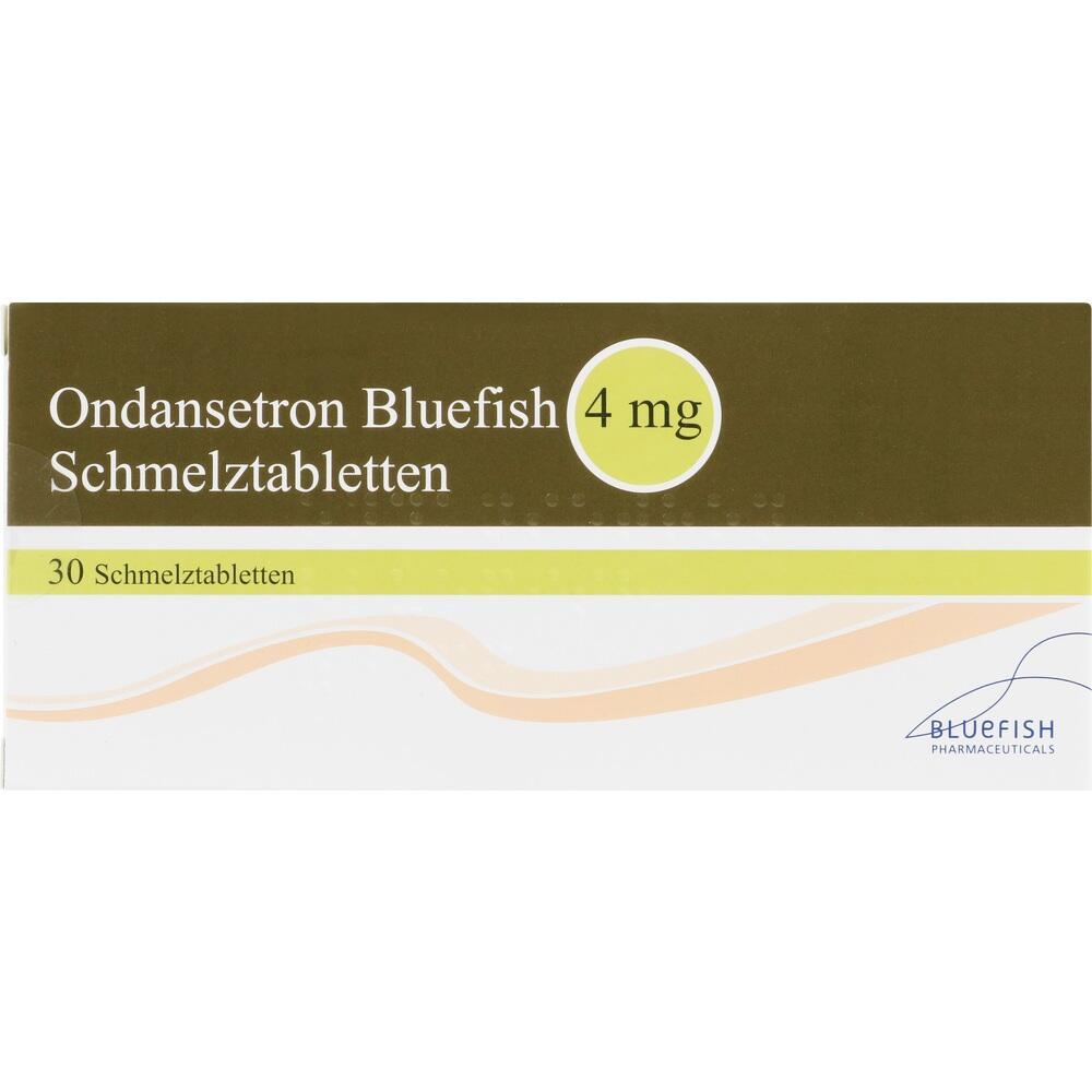 Ondansetron Bluefish 4 mg Schmelztabletten 30 St Schmelztabletten