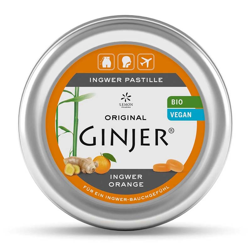 INGWER GINJER Pastillen Bio 40 g Pastillen