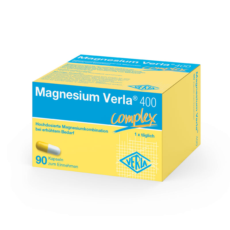 Magnesium Verla 400 complex 90 St Kapseln