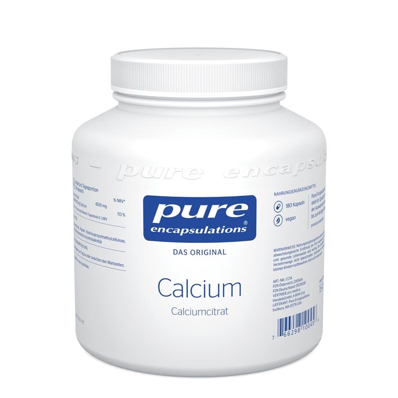 pure encapsulations Calcium Calciumcitrat 180 St Kapseln