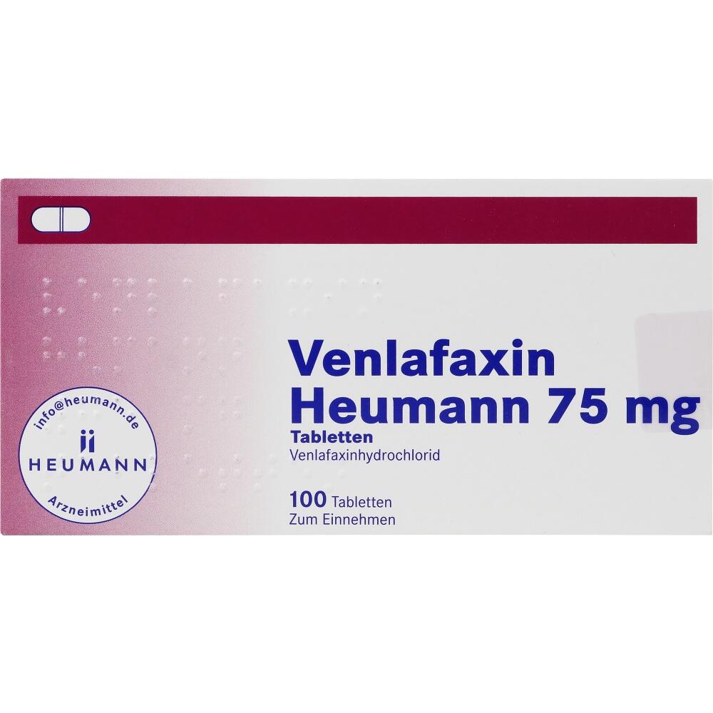 Venlafaxin Heumann 75mg 100 St Tabletten