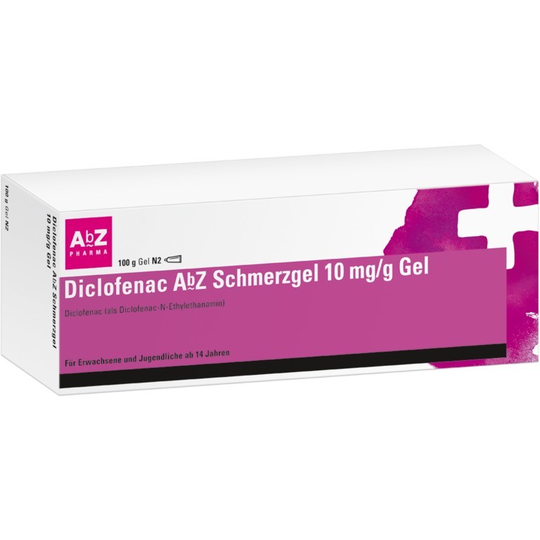 AbZ PHARMA Diclofenac Schmerzgel 10mg/g  100 g Gel