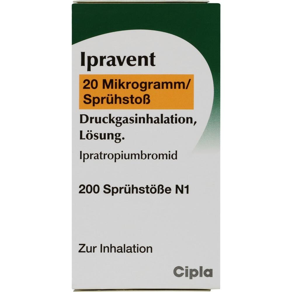 Ipravent 20 Mikrogramm/Sprühstoß 1 St Dosieraerosol