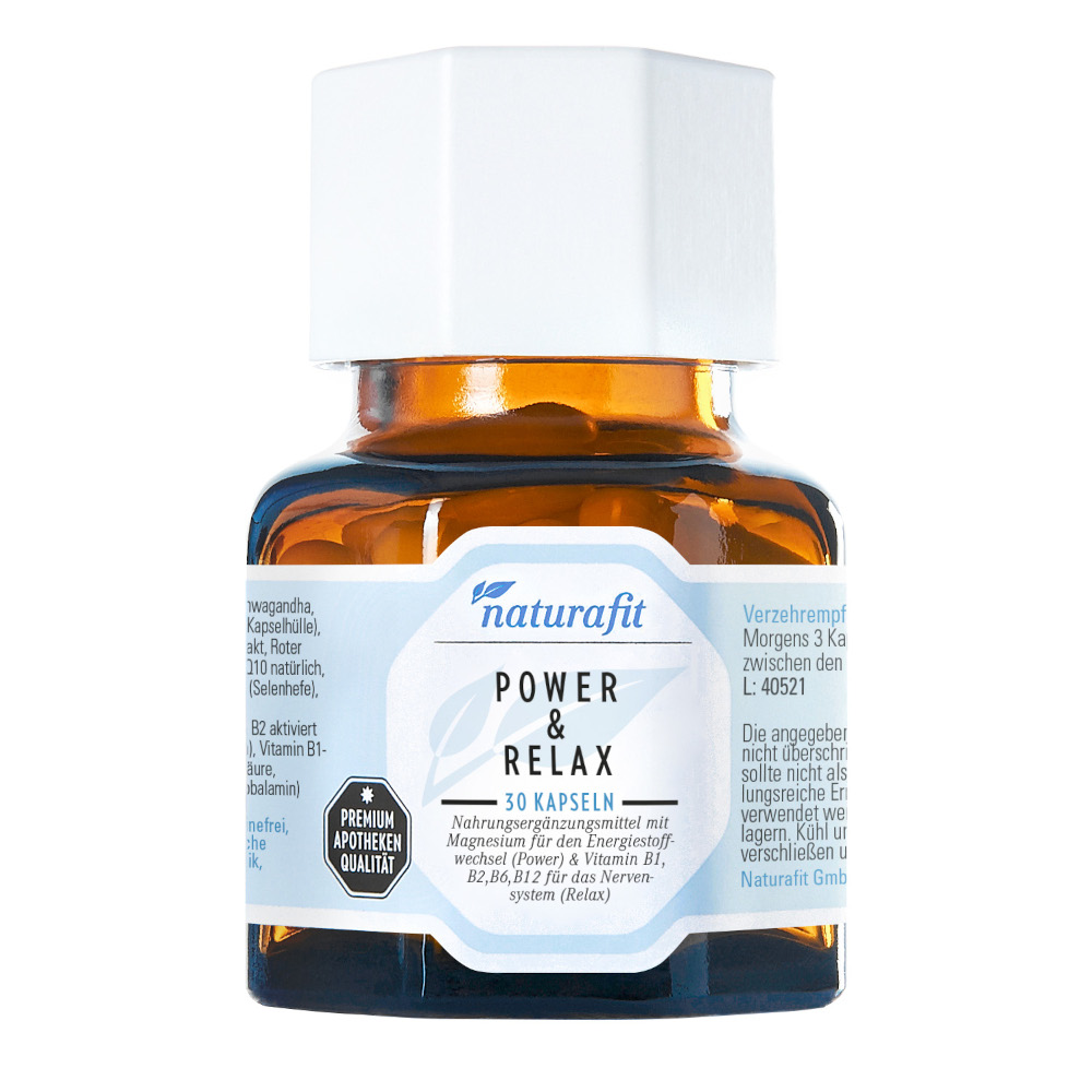 naturafit POWER & RELAX 30 St Kapseln