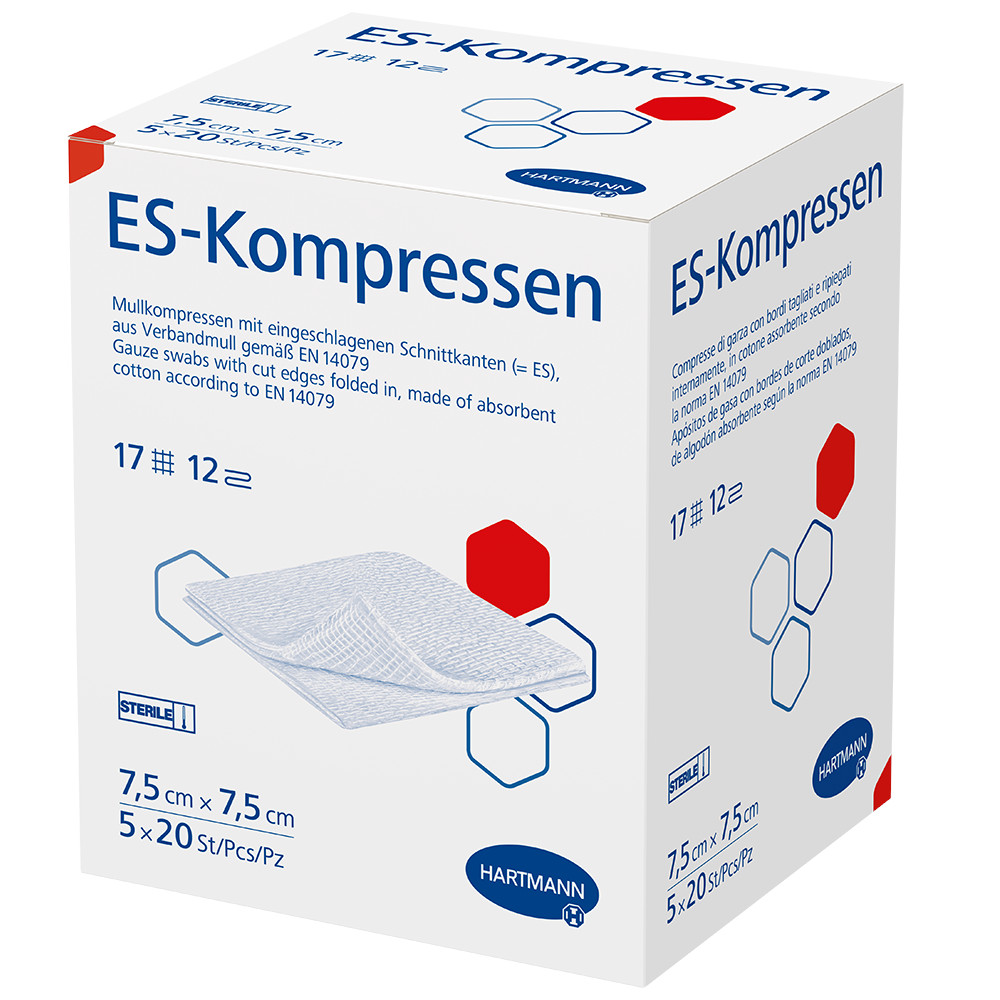 Kompressen Steril 7 5x7 5