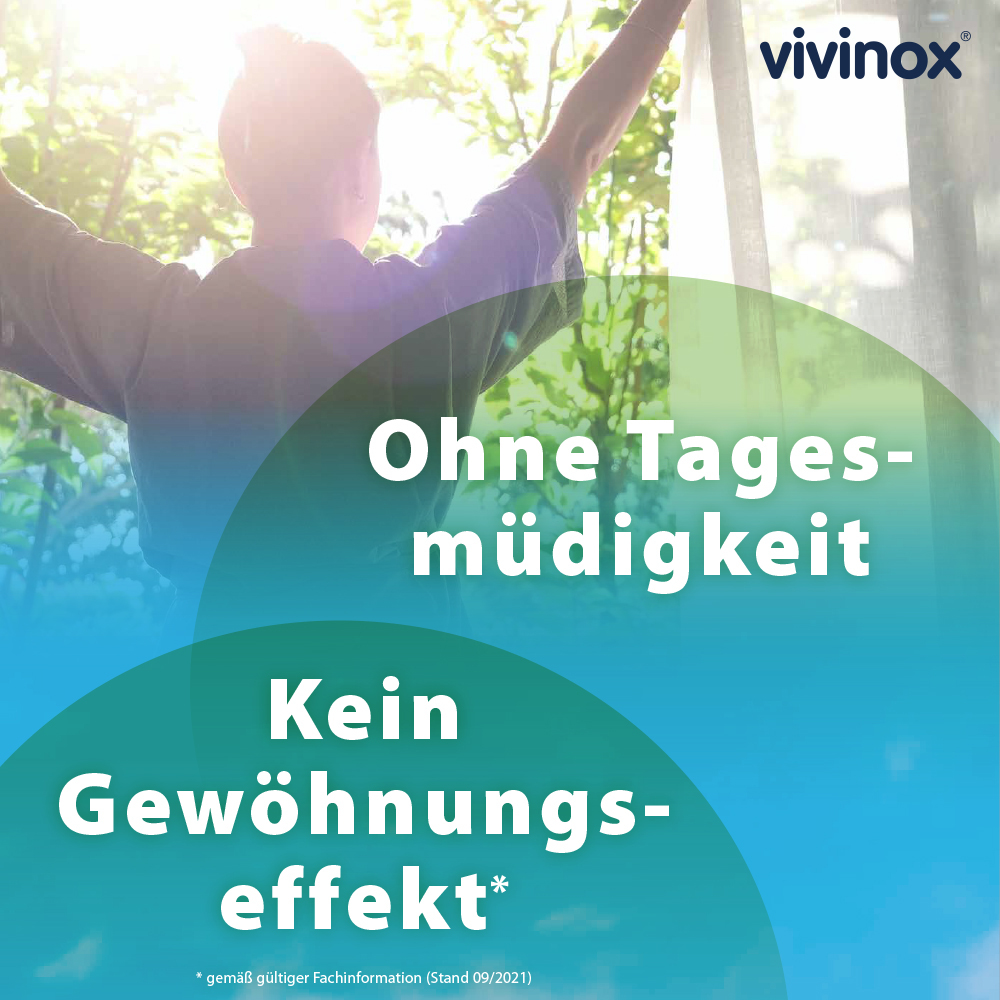 Vivinox Nervenruhe Beruhigungsdragees bei Unruhe und Einschlafstörungen 40 St Überzogene Tabletten