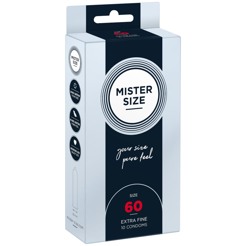 MISTER SIZE 60 10 St Kondome