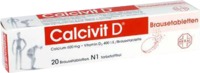 Calcivit D 600mg/400 I.E. 40 St Brausetabletten
