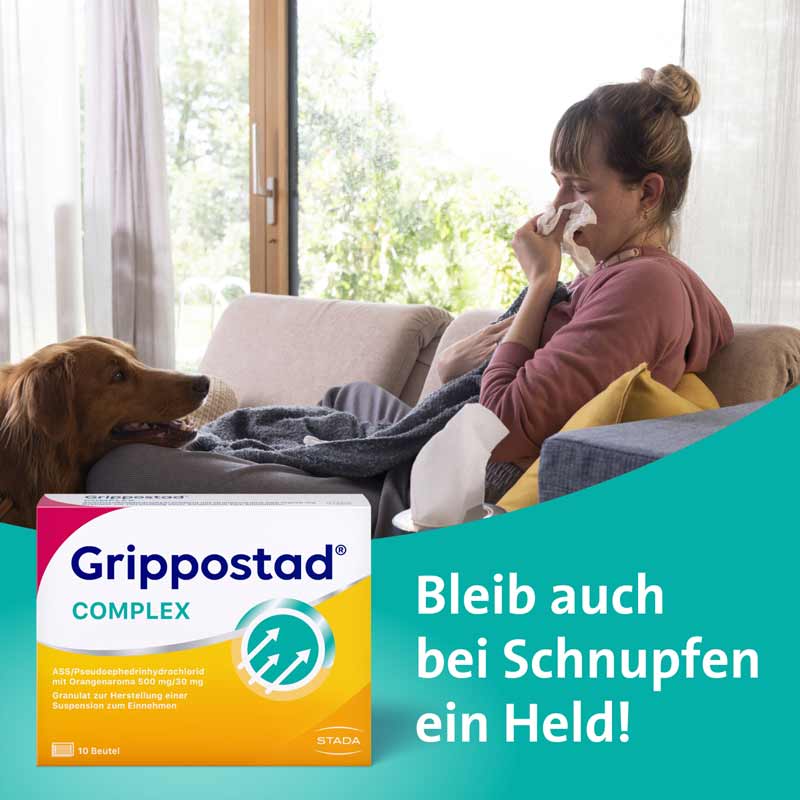 Grippostad Complex Orange 10 St Granulat zur Herstellung einer Suspension zum Einnehmen
