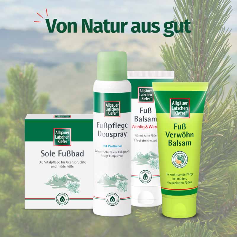 Allgäuer Latschen Kiefer Fuß Verwöhn Balsam  100 ml Balsam