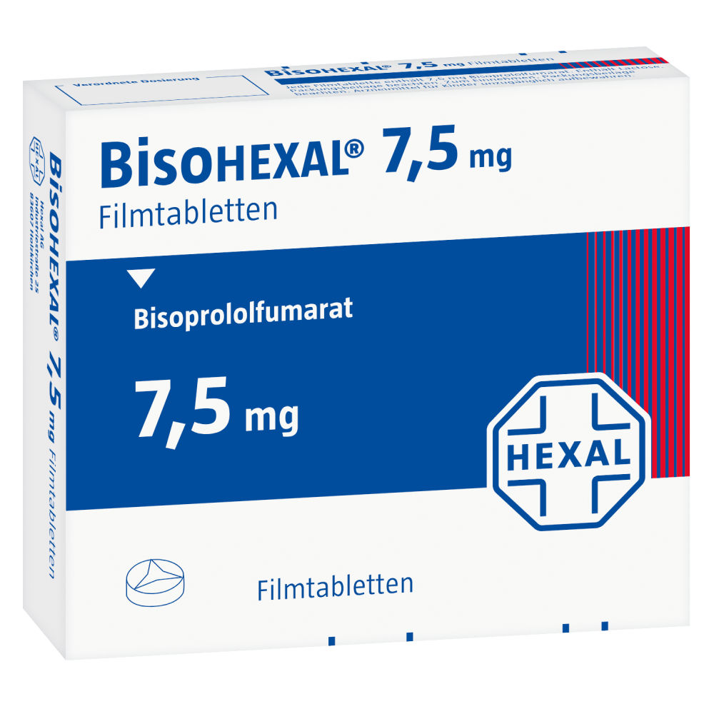 BisoHEXAL 7,5mg 100 St Filmtabletten