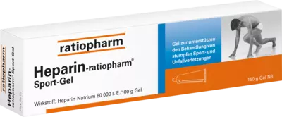 Heparin-ratiopharm Sport 150 g Gel