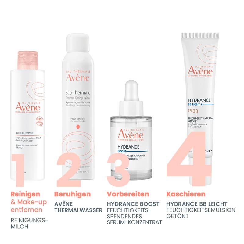 Avène HYDRANCE BB-LIGHT FEUCHTIGKEITSEMULSION GETÖNT 40 ml Emulsion
