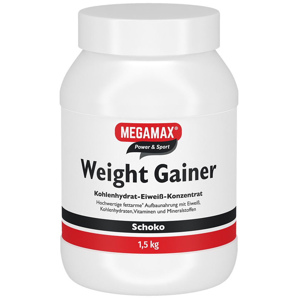 WEIGHT GAINER Megamax Schoko Pulver 1500 g Pulver