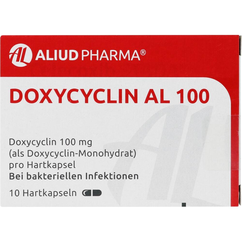 DOXYCYCLIN AL 100 10 St Hartkapseln