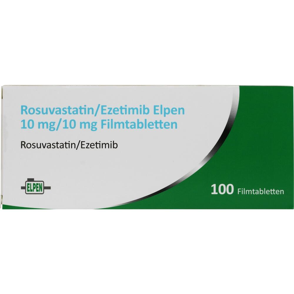 Rosuvastatin/Ezetimib Elpen 10 mg/10 mg 100 St Filmtabletten