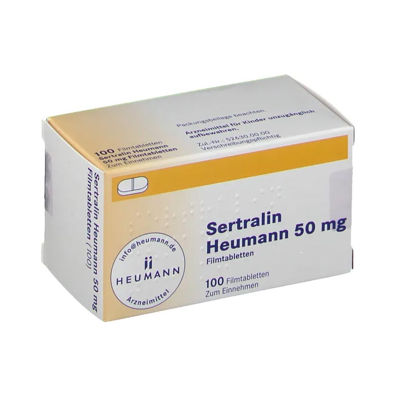 Sertralin Heumann 50mg 100 St Filmtabletten
