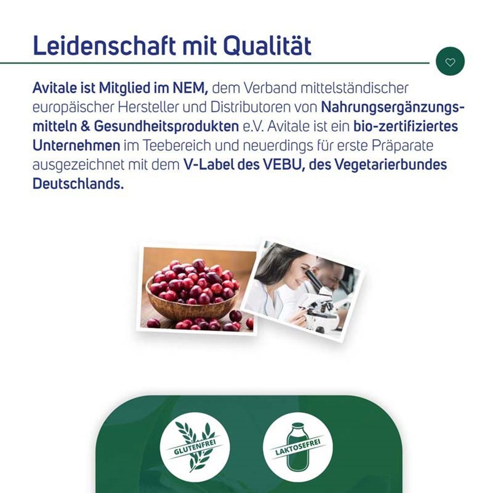 Avitale CRANBERRY 400 mg 100 St Kapseln