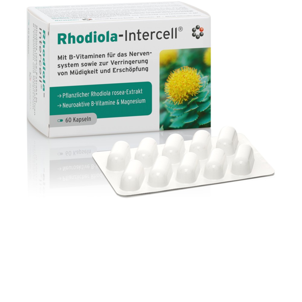 RHODIOLA INTERCELL Kapseln 60 St Kapseln