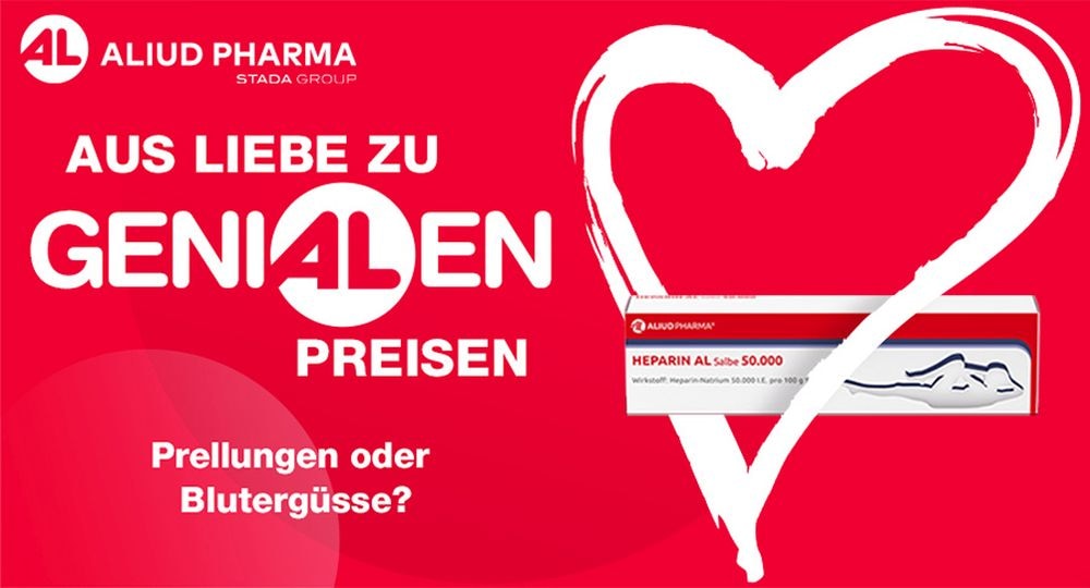 Heparin AL Salbe 50.000 bei Prellungen oder Blutergüssen