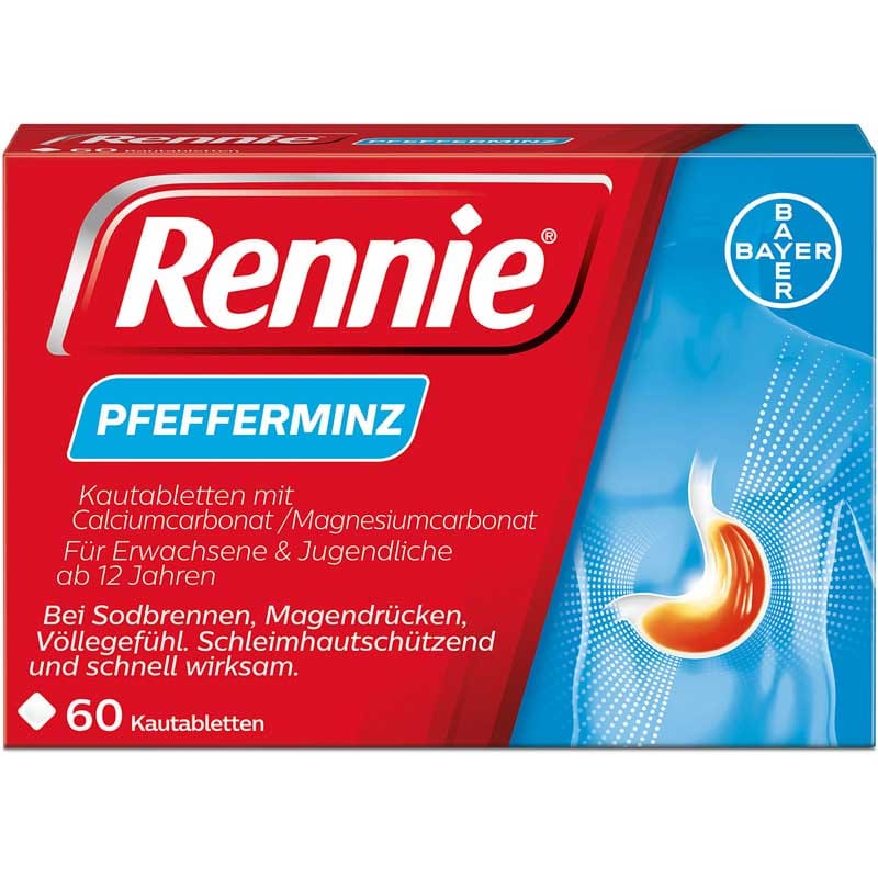 Rennie 60 St Kautabletten