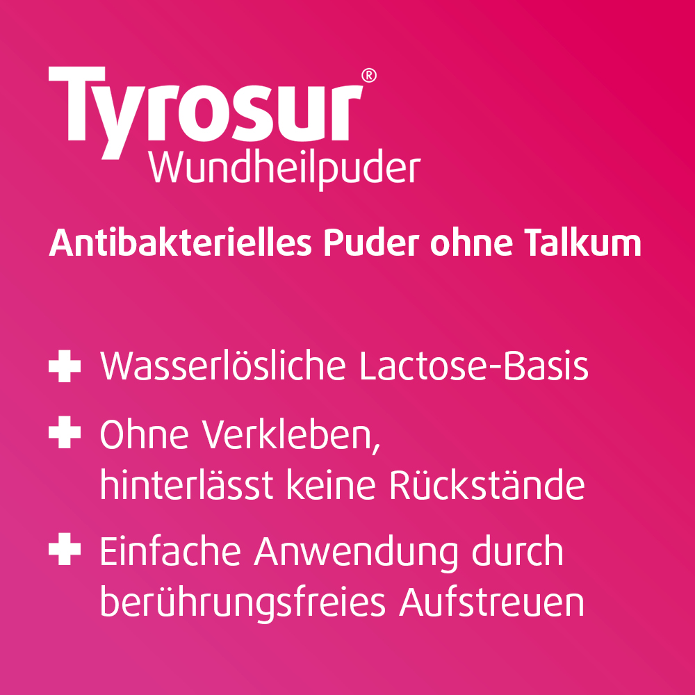 Tyrosur Wundheilpuder 20 g Puder