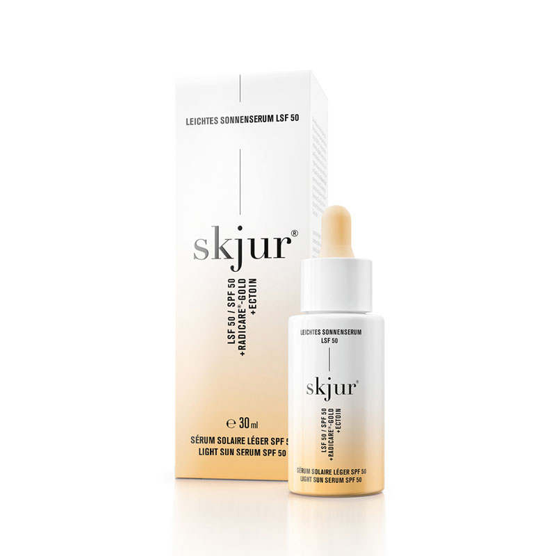 skjur LEICHTES SONNENSERUM LSF 50 30 ml Creme