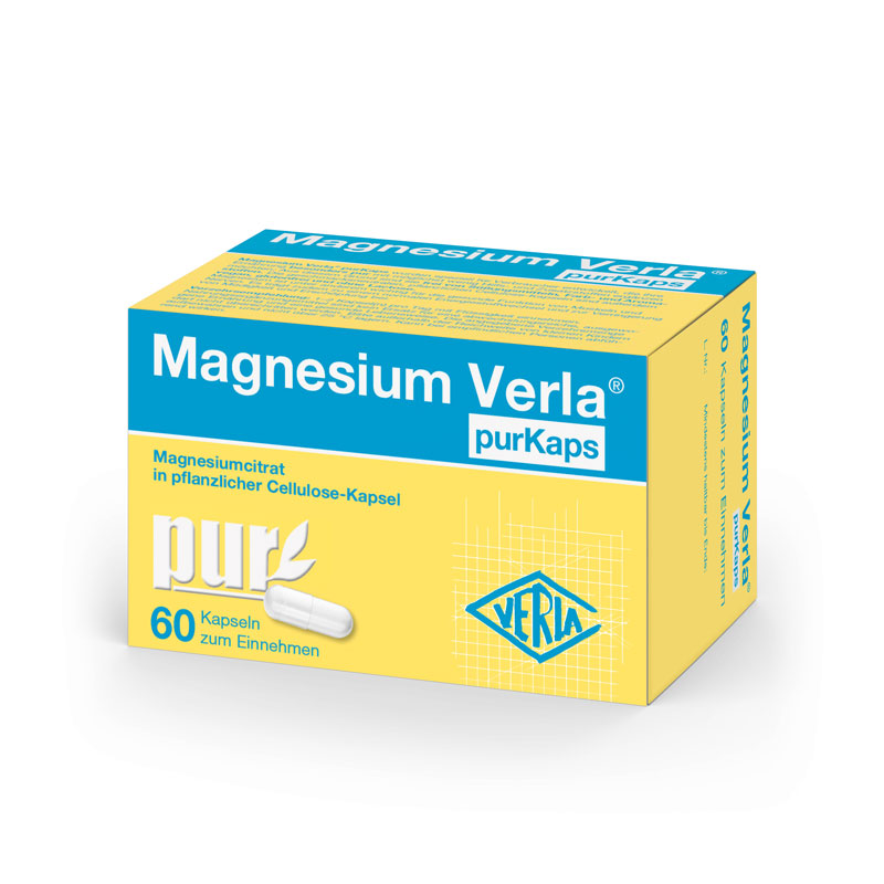 Magnesium Verla purKaps 60 St Kapseln