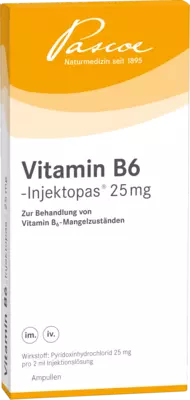 VITAMIN B6 Injektopas 25 mg Injektionslösung 100X2 ml Injektionslösung