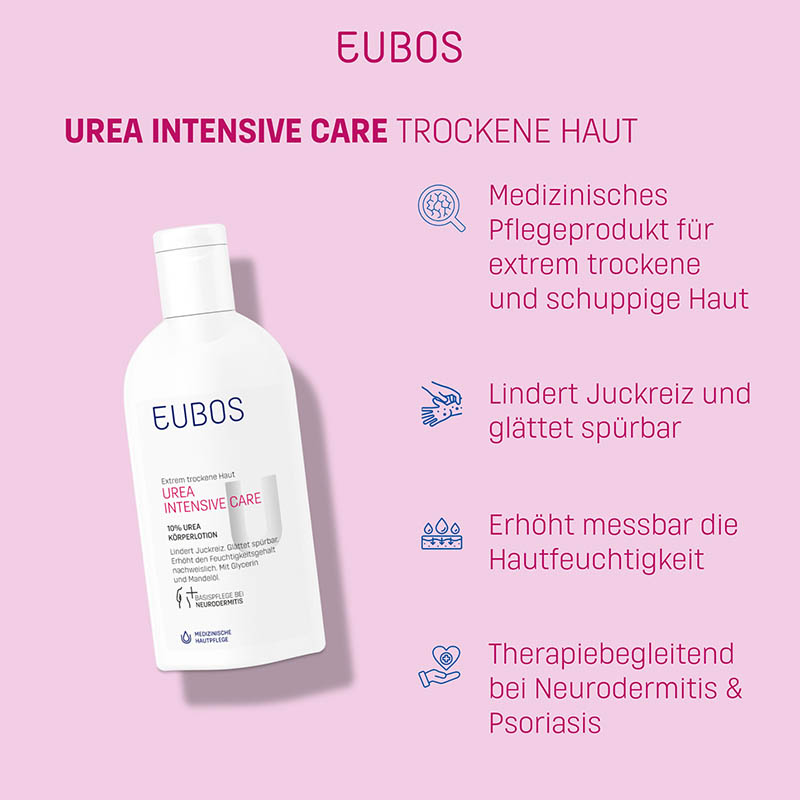 EUBOS TROCKENE Haut Urea 10% Körperlotion 200 ml Lotion