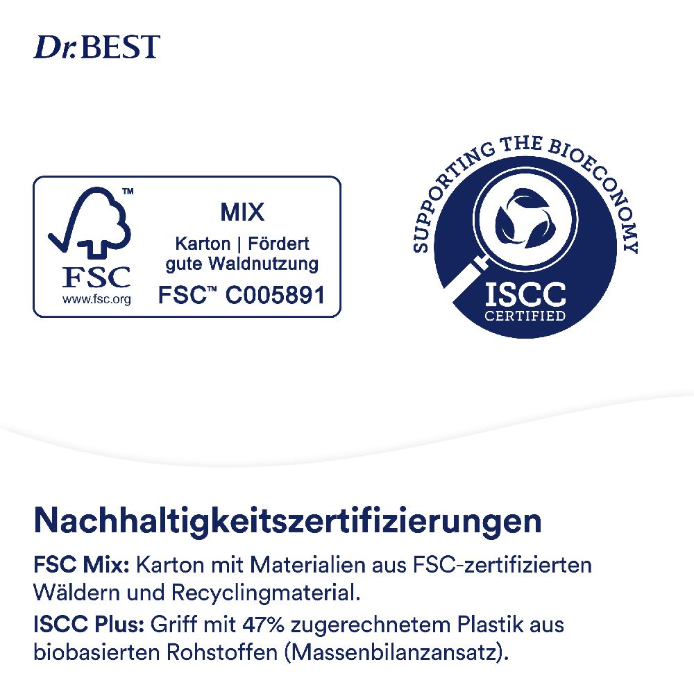 Dr. BEST ULTRA SENSITIVE ULTRA-SOFT 1 St Zahnbürste